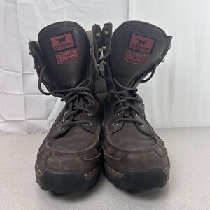 Irish Setter Gore-Tex Scent Ban Odor Inhibitor Brown Leather Working Boots 13‎